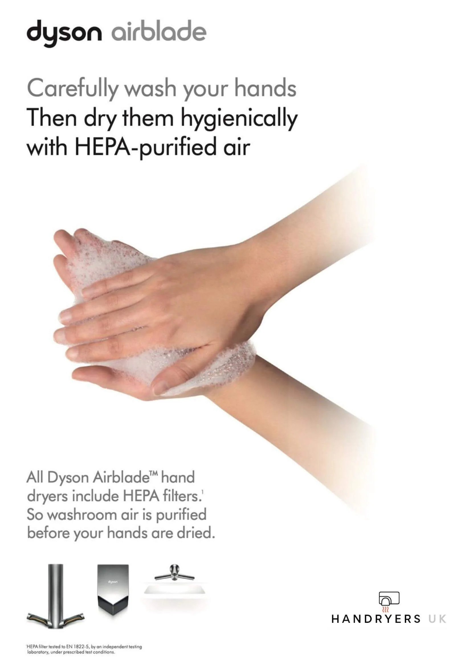 Dyson Airblade V HU02 Hand Dryer - Image 7